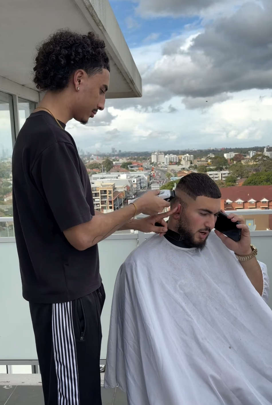 SXN Studio barber portrait