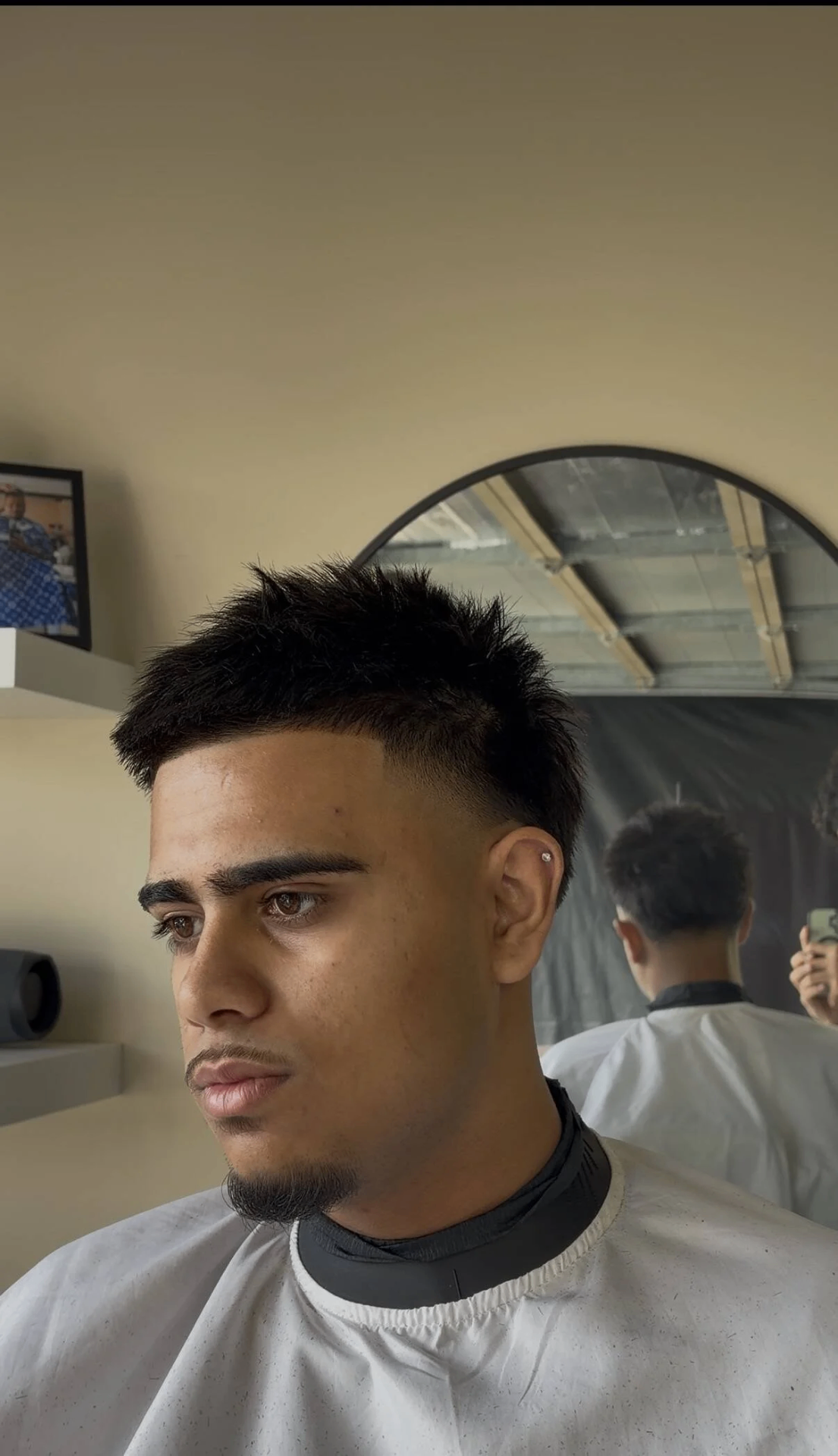 Mid Fade · Curls